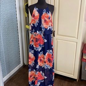 Awesome floral maxi dress xxl crystal doll jr